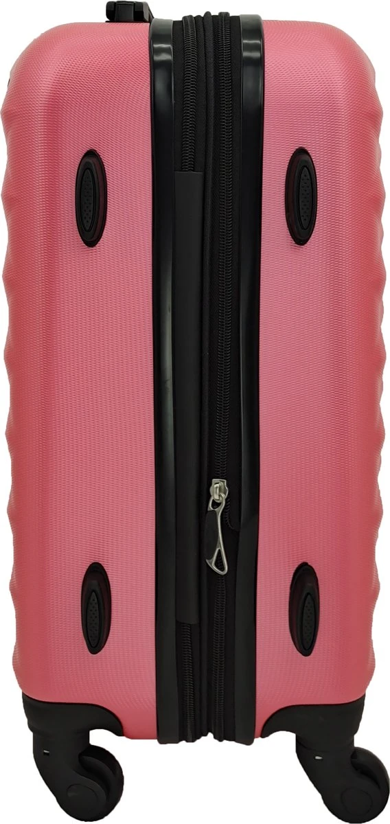 SB Travelbags 'Expandable' Bagage Koffer 65cm- Roze 5 SB Travelbags 'Expandable' Bagage Koffer 65cm- Roze - Afbeelding 3