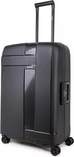 Decent Transit Medium Koffer - 70 Cm - Zwart