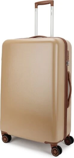 Decent Retro Koffer Groot 76 Cm Beige Brown -Koffer Winkel 569x1200 5