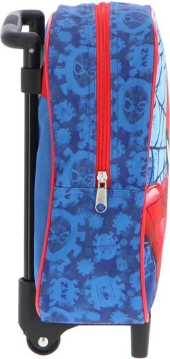 Spider-Man Spiderman Handbagage Reiskoffer/trolley - Blauw/rood - 28 Cm - Voor Kinderen -Koffer Winkel 571x1200 4