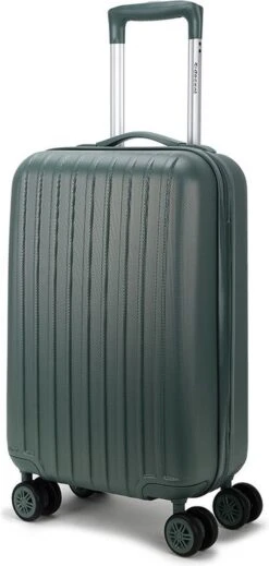 Decent Handbagage Koffer / Trolley / Reiskoffer - 55 Cm - 38 Liter - ABS - Tranporto - Groen 26 Decent Handbagage Koffer / Trolley / Reiskoffer - 55 Cm - 38 Liter - ABS - Tranporto - Groen -Koffer Winkel 571x1200 6