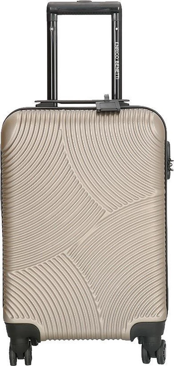 Enrico Benetti Louisville 39040 Handbagage Koffer 52 Cm - Champagne 3 Enrico Benetti Louisville 39040 Handbagage Koffer 52 Cm - Champagne