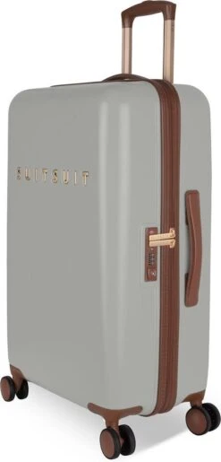 SUITSUIT - Fab Seventies - Limestone - Reiskoffer (66 Cm) -Koffer Winkel 575x1200