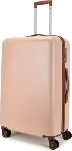 Decent Retro Koffer Groot 76 Cm Pink -Koffer Winkel 576x1200 10