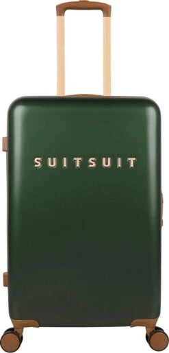 SUITSUIT - Fab Seventies Classic - Beetle Green - Reiskoffer (66 Cm) -Koffer Winkel 576x1200