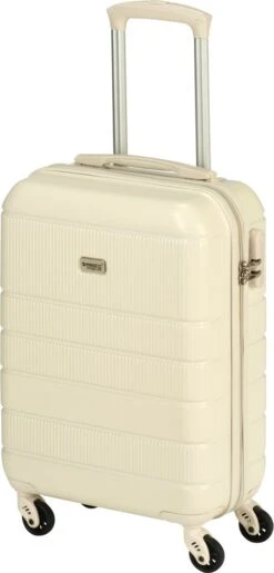 Princess Traveller Florence - Handbagagekoffer Met Strap - Crème - S - 55cm -Koffer Winkel 576x1200 7