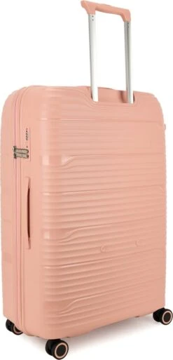 Decent EXPLORER PP Trolley 77 Cm - 106 Liter - TSA Slot - Pink -Koffer Winkel 578x1200 10
