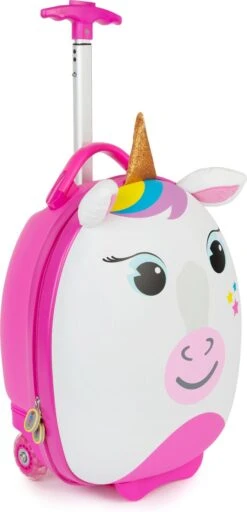 Boppi - Kindertrolley - Eenhoorn - Handbagage - Lichtgewicht - Duurzaam - 17L