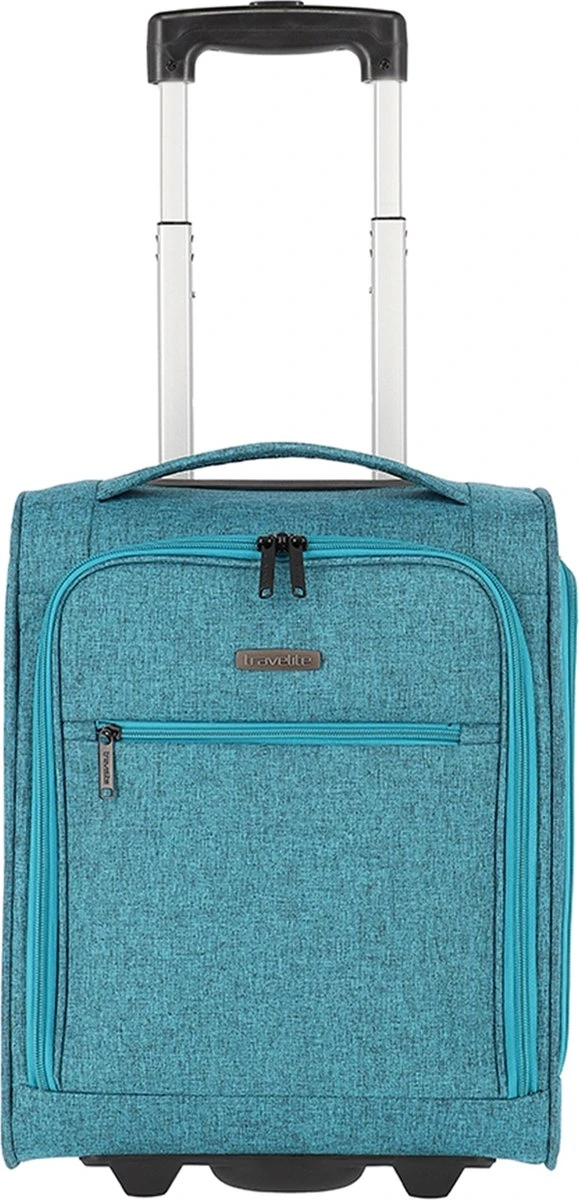 Travelite Handbagage Zachte Koffer / Trolley / Reiskoffer - Cabin - 43 Cm - Blauw 3 Travelite Handbagage Zachte Koffer / Trolley / Reiskoffer - Cabin - 43 Cm - Blauw