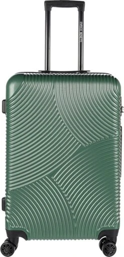 Enrico Benetti Louisville Middelgrote Koffer 65 Cm - 68 Liter - Olijf