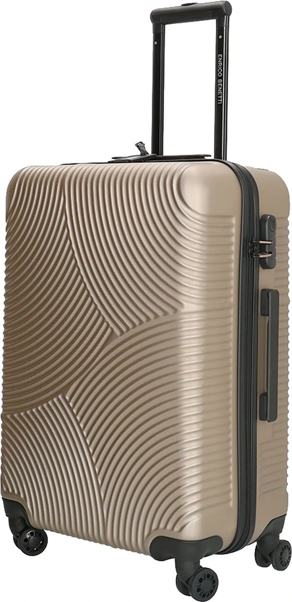 Enrico Benetti Harde Koffer LouisvilleHoogte 65 Cm - Champagne 5 Enrico Benetti Harde Koffer LouisvilleHoogte 65 Cm - Champagne - Afbeelding 3