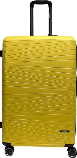 Benzi Barco Grote Koffer - 75 Cm - 95 Liter - Geel -Koffer Winkel 585x1200 7