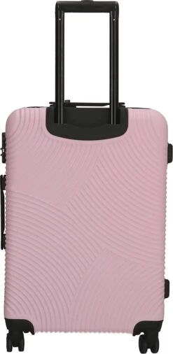 Enrico Benetti Koffer / Trolley / Reiskoffer - 65 X 41 X 25 Cm - 68 Liter - ABS - Maat M - Louisville - Roze -Koffer Winkel 586x1200 18