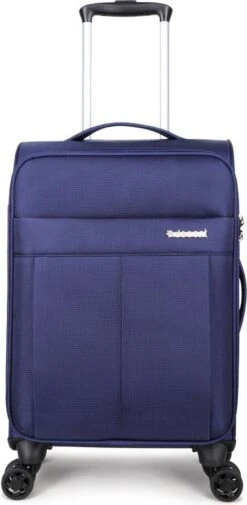 Decent D-Upright Handbagage Koffer - 55 Cm - TSA Slot - Donkerblauw 37 Decent D-Upright Handbagage Koffer - 55 Cm - TSA Slot - Donkerblauw -Koffer Winkel 587x1200