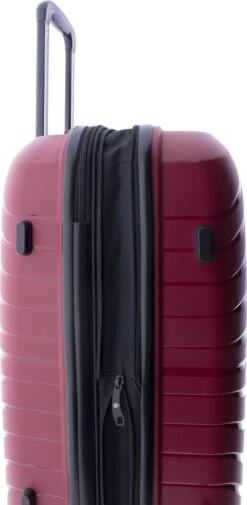 Gladiator Kick-Off Middelgrote Koffer Expandable - 67 Cm - 72/90 Liter - Eco Friendly Recyclebaar PP - Rood -Koffer Winkel 587x1200 8