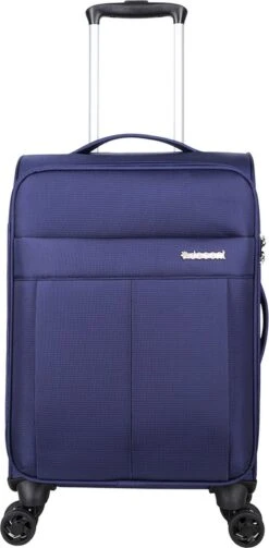 Decent D-Upright Handbagage Koffer - 55 Cm - TSA Slot - Donkerblauw 38 Decent D-Upright Handbagage Koffer - 55 Cm - TSA Slot - Donkerblauw -Koffer Winkel 589x1200 1