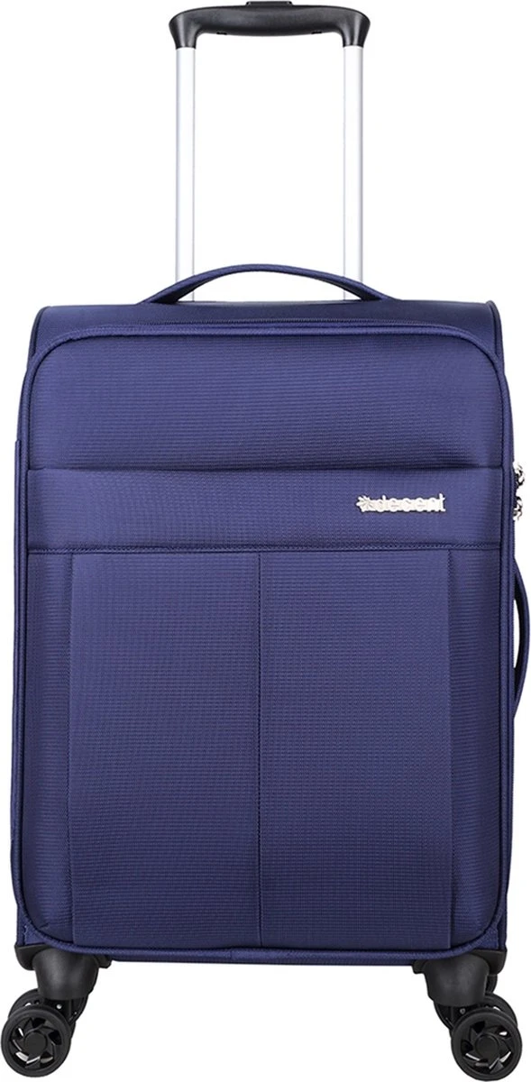 Decent D-Upright Handbagage Koffer - 55 Cm - TSA Slot - Donkerblauw 19 Decent D-Upright Handbagage Koffer - 55 Cm - TSA Slot - Donkerblauw - Afbeelding 17