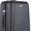 CarryOn Skyhopper Reiskoffer - 78cm TSA Trolley Met OKOBAN - Dubbele Wielen - Zwart