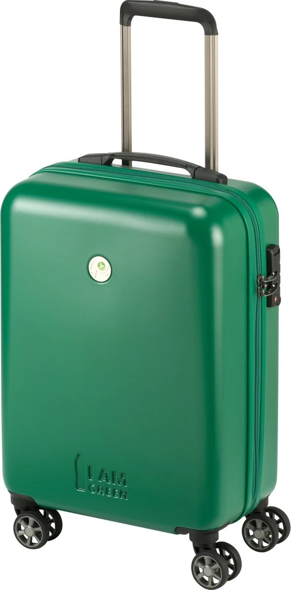 Princess Traveller I'm Green Atlantic - Handbagage Koffer - Groen - S - 55cm 4 Princess Traveller I'm Green Atlantic - Handbagage Koffer - Groen - S - 55cm - Afbeelding 2