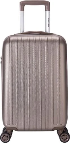 Decent Handbagage Koffer Tranporto - Formaat 55 X 35 X 20 Cm Kleur - Champagne -Koffer Winkel 595x1200 1