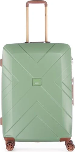Oistr Florence Spinner L Olive Green -Koffer Winkel 595x1200 3