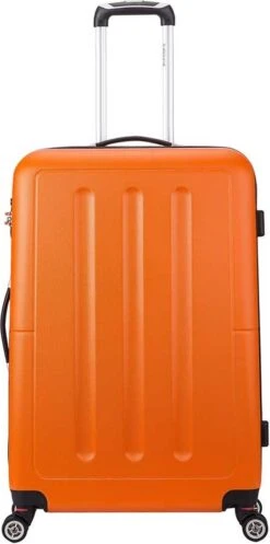 Decent Neon-Fix 2.0 Grote Koffer 76 Cm - 96 Liter - Oranje -Koffer Winkel 596x1200 6