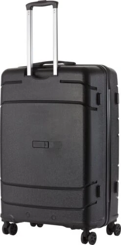 TravelZ Big Bars Reiskoffer 78 Cm Met Dubbele Wielen - Trolley Koffer Met TSA-slot - Zwart -Koffer Winkel 596x1200 7