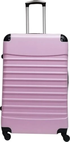 Castillo Quadrant 2 Delige ABS Kofferset (XL+S) - Soft Pink -Koffer Winkel 596x1200 9