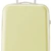 Decent Star Maxx Handbagage Koffer - 55 Cm - TSA Slot - Pastel Geel -Koffer Winkel 597x1200