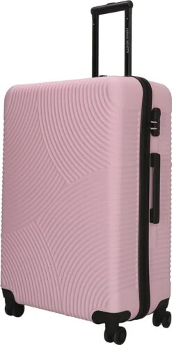 Enrico Benetti Koffer / Trolley / Reiskoffer - 75 X 46 X 25 Cm - 93 Liter - ABS - Maat L - Louisville - Roze 11 Enrico Benetti Koffer / Trolley / Reiskoffer - 75 X 46 X 25 Cm - 93 Liter - ABS - Maat L - Louisville - Roze -Koffer Winkel 599x1200 10