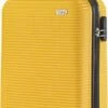 TravelZ Horizon Handbagagekoffer - 54cm Handbagage Trolley Met Gevoerde Binnenkant - Geel 1 TravelZ Horizon Handbagagekoffer - 54cm Handbagage Trolley Met Gevoerde Binnenkant - Geel -Koffer Winkel 600x1200 1