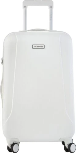 CarryOn Skyhopper Reiskoffer - 68.5cm TSA Trolley Met OKOBAN - Wit