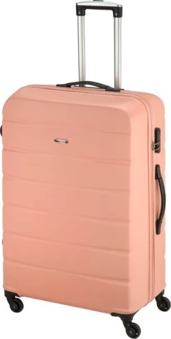 Princess Traveller Grenada - Reiskoffer - Dirty Pink - L - 76cm -Koffer Winkel 606x1200 16