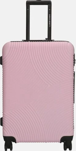 Enrico Benetti Koffer / Trolley / Reiskoffer - 65 X 41 X 25 Cm - 68 Liter - ABS - Maat M - Louisville - Roze -Koffer Winkel 608x1200 4