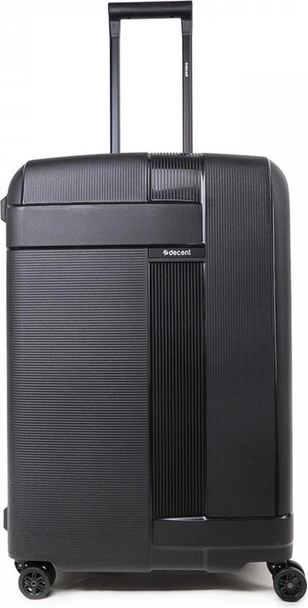 Decent Transit Medium Koffer - 70 Cm - Zwart 11 Decent Transit Medium Koffer - 70 Cm - Zwart - Afbeelding 9