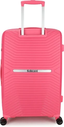 Decent CROSS-ONE PP Trolley 76 Cm - 94 Liter - TSA Slot - Pink -Koffer Winkel 608x1200 9