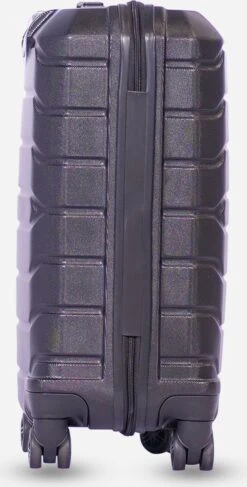 ©TROLLEYZ - Amsterdam LEGACY No.9 - Trolley - 55cm Met TSA Slot - Dubbele Wielen - 360° Spinners - 100% ABS - Handbagage Koffer In Night Black -Koffer Winkel 609x1200