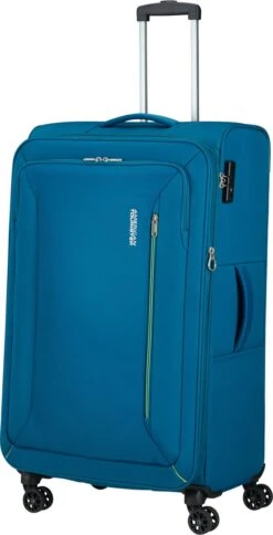 American Tourister Reiskoffer - Hyperspeed Spinner 80/30 Tsa Uitbreidbaar Deep Teal -Koffer Winkel 613x1200 2