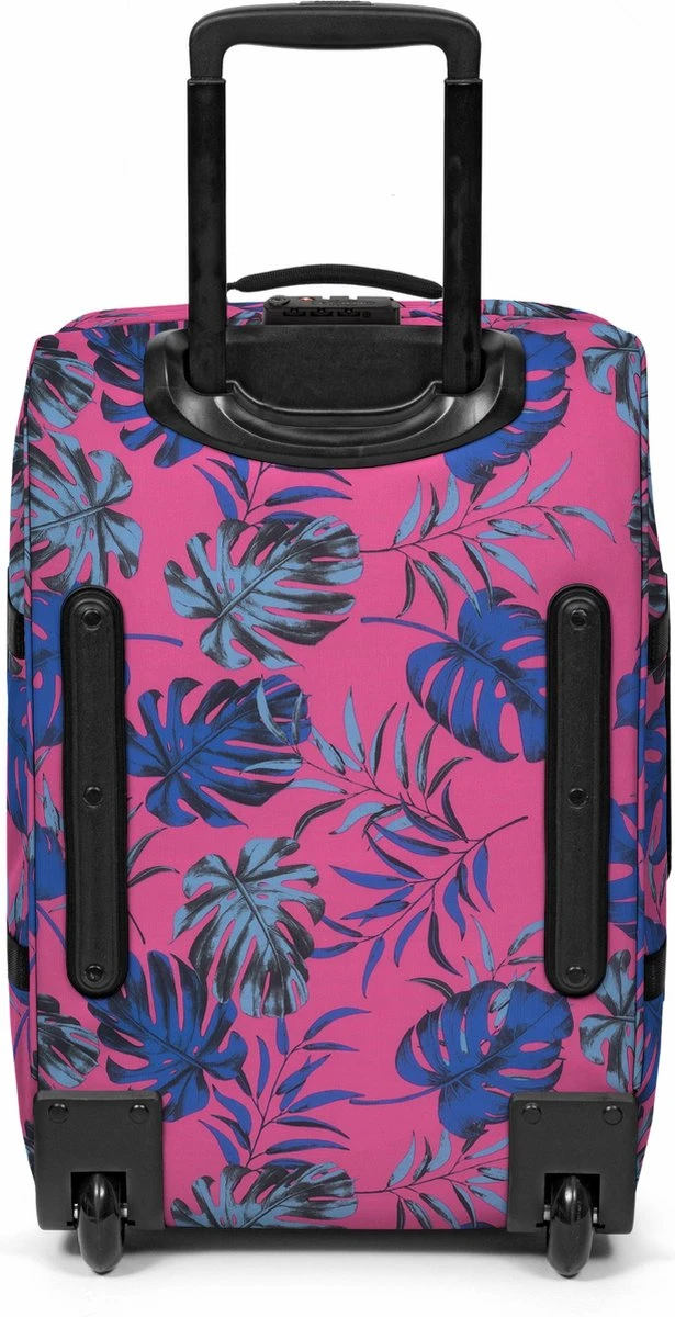 Eastpak TRANVERZ S Reiskoffer, Handbagage (51 X 32.5 X 23 Cm) - Brize Monstera Pink 4 Eastpak TRANVERZ S Reiskoffer, Handbagage (51 X 32.5 X 23 Cm) - Brize Monstera Pink - Afbeelding 2
