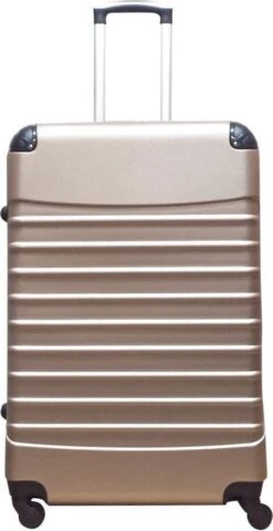 Castillo Quadrant 2 Delige ABS Kofferset (XL + S) - Champagne 19 Castillo Quadrant 2 Delige ABS Kofferset (XL + S) - Champagne -Koffer Winkel 617x1200 6