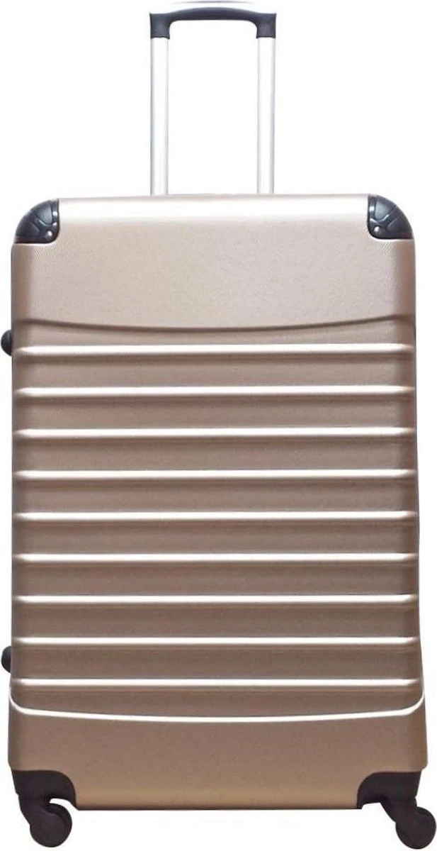 Castillo Quadrant 2 Delige ABS Kofferset (XL + S) - Champagne 9 Castillo Quadrant 2 Delige ABS Kofferset (XL + S) - Champagne - Afbeelding 7