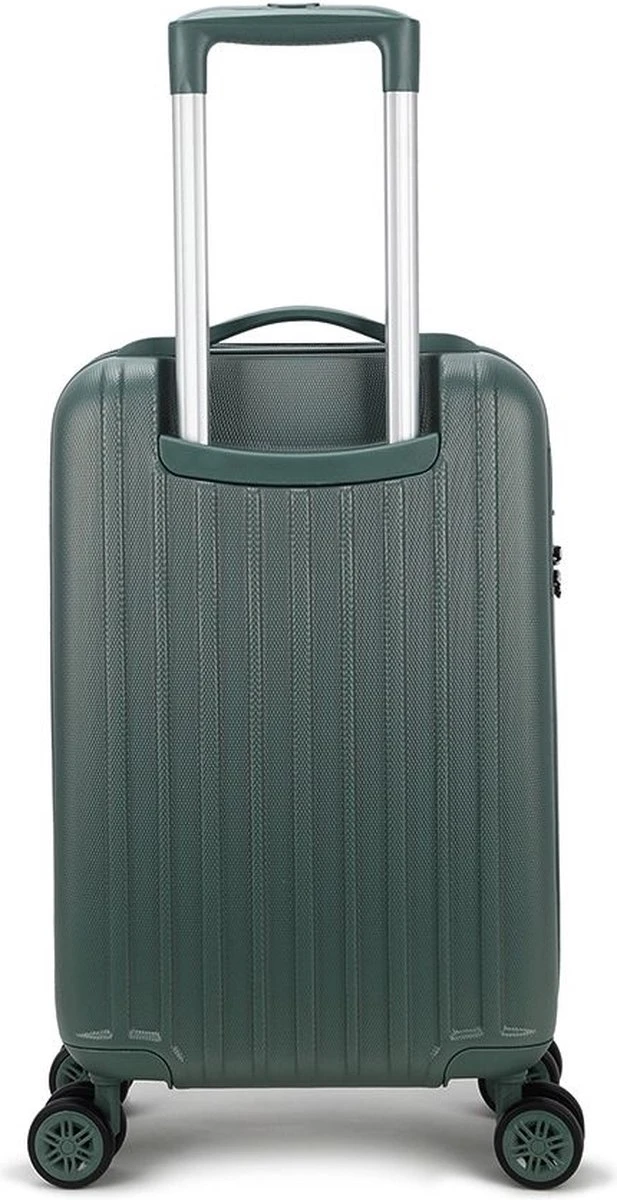 Decent Handbagage Koffer / Trolley / Reiskoffer - 55 Cm - 38 Liter - ABS - Tranporto - Groen 17 Decent Handbagage Koffer / Trolley / Reiskoffer - 55 Cm - 38 Liter - ABS - Tranporto - Groen - Afbeelding 15