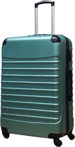 Castillo Quadrant 2 Delige ABS Kofferset (XL + S) - Lichtgroen -Koffer Winkel 618x1200 11