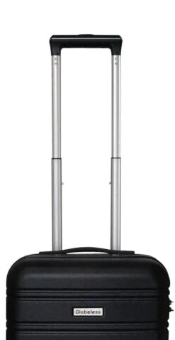 Globeless Handbagage Koffer - TSA Slot - 55x35x20cm - IATA Standaard Trolley - Zwart 10 Globeless Handbagage Koffer - TSA Slot - 55x35x20cm - IATA Standaard Trolley - Zwart -Koffer Winkel 619x1200