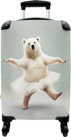 NoBoringSuitcases.com® Koffer - IJsbeer - Rok - Wit - Portret - Dieren - Trolley Op Wieltjes - Reiskoffer - Past Binnen 55x40x20 Cm En 55x35x25 Cm - Fotokoffer 20 NoBoringSuitcases.com® Koffer - IJsbeer - Rok - Wit - Portret - Dieren - Trolley Op Wieltjes - Reiskoffer - Past Binnen 55x40x20 Cm En 55x35x25 Cm - Fotokoffer -Koffer Winkel 621x1200 6