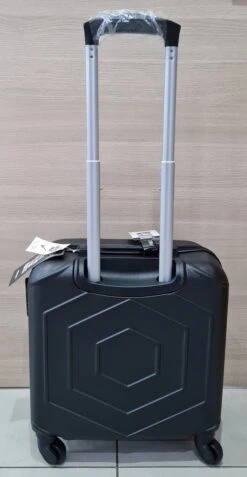 Trolley - Reiskoffer - Princess Traveller Valencia ABS Black -Koffer Winkel 621x1200 9