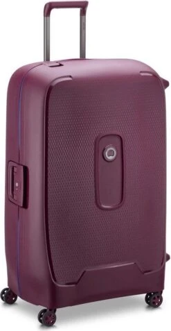 Delsey Moncey Trolley Case - 82 Cm - Purple -Koffer Winkel 622x1200 11
