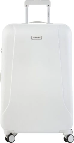 CarryOn Skyhopper Reiskoffer - 78cm TSA Trolley Met OKOBAN - Dubbele Wielen - Wit