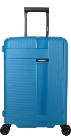 Decent Transit Medium Koffer - 70 Cm - Lichtblauw -Koffer Winkel 623x1200 13
