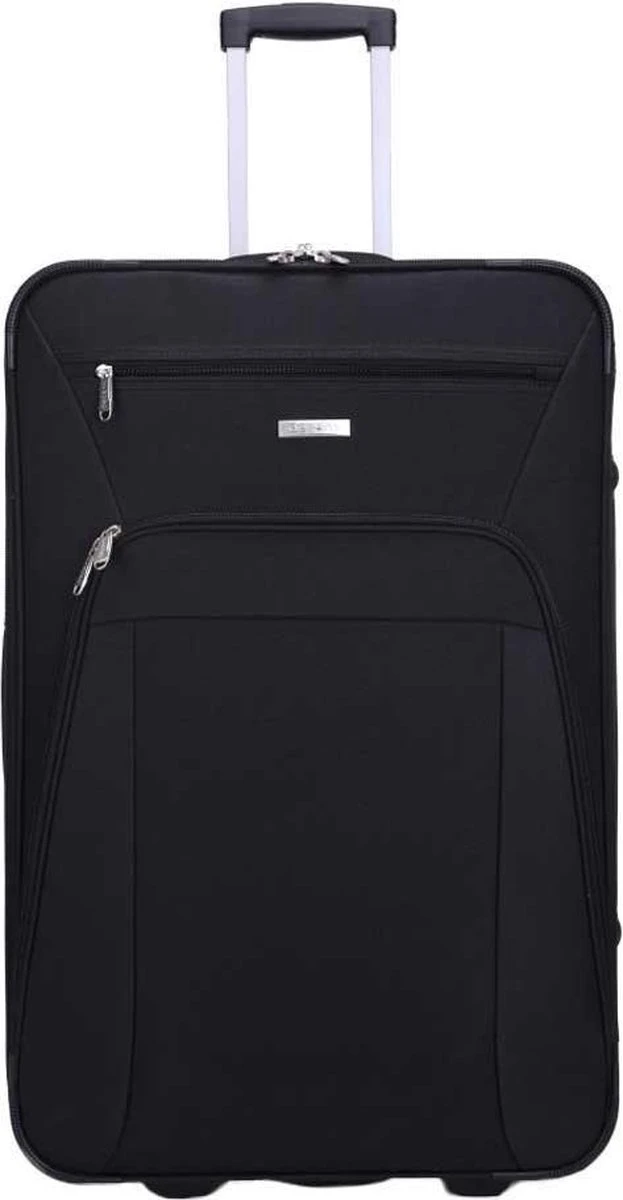 Decent Basic-Line Large Trolley 73 Cm - Zwart 3 Decent Basic-Line Large Trolley 73 Cm - Zwart